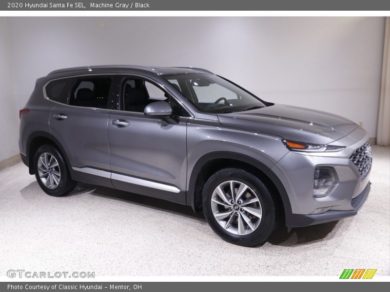 Machine Gray / Black 2020 Hyundai Santa Fe SEL