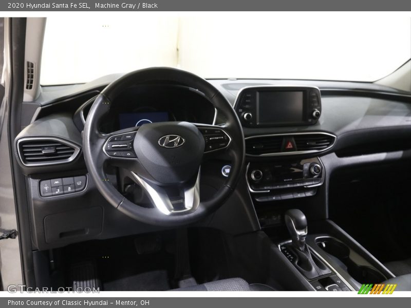 Machine Gray / Black 2020 Hyundai Santa Fe SEL