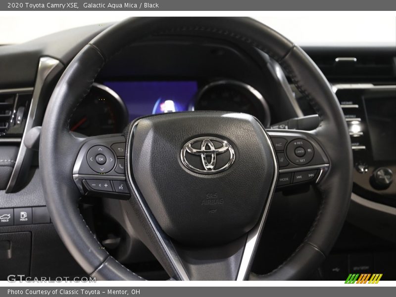 Galactic Aqua Mica / Black 2020 Toyota Camry XSE
