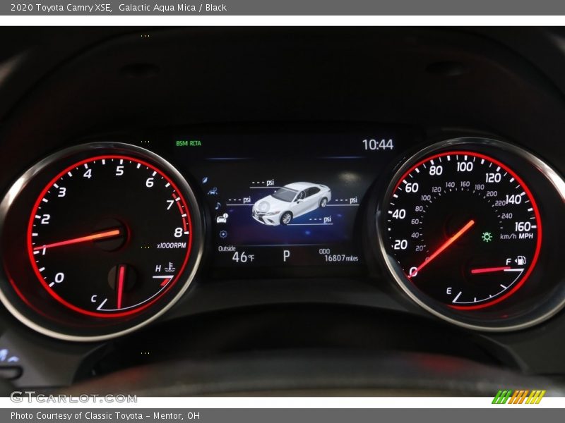 Galactic Aqua Mica / Black 2020 Toyota Camry XSE