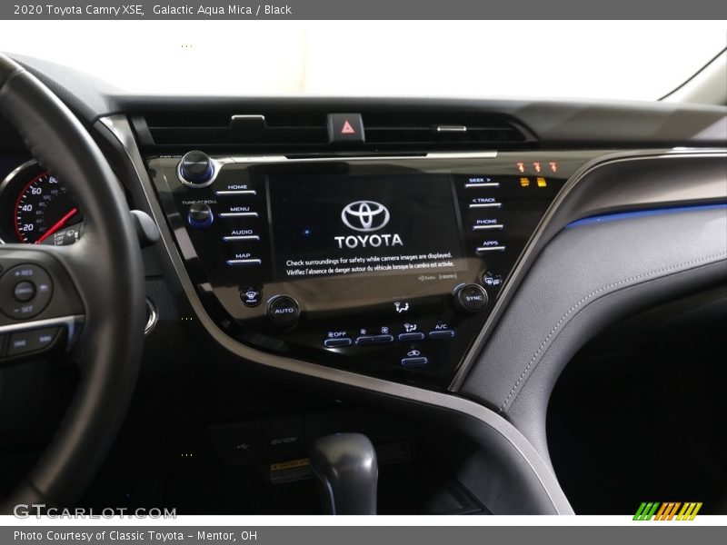 Galactic Aqua Mica / Black 2020 Toyota Camry XSE
