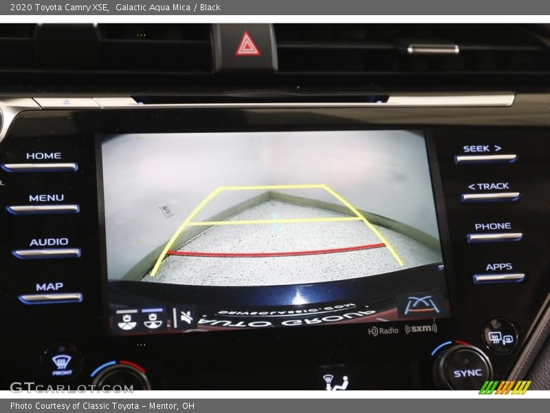 Galactic Aqua Mica / Black 2020 Toyota Camry XSE