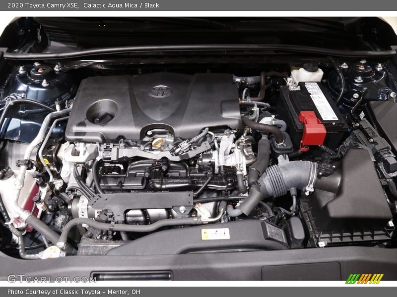 Galactic Aqua Mica / Black 2020 Toyota Camry XSE