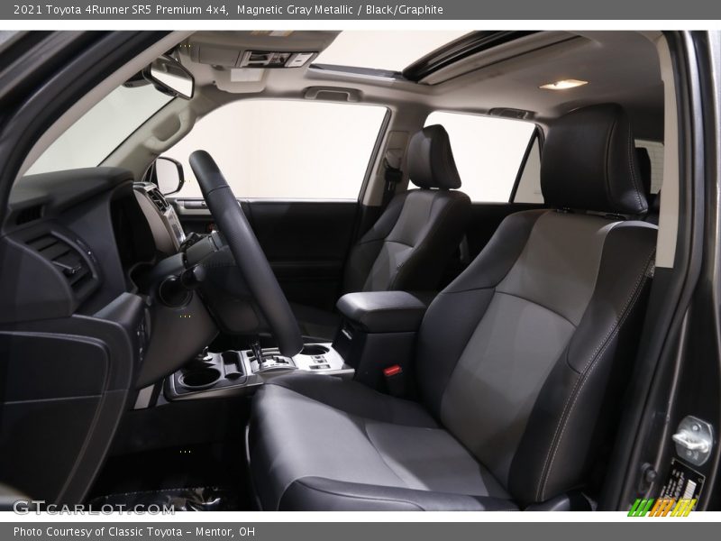Front Seat of 2021 4Runner SR5 Premium 4x4