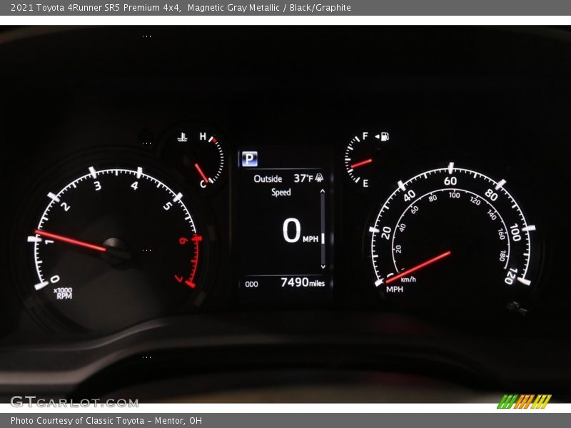  2021 4Runner SR5 Premium 4x4 SR5 Premium 4x4 Gauges
