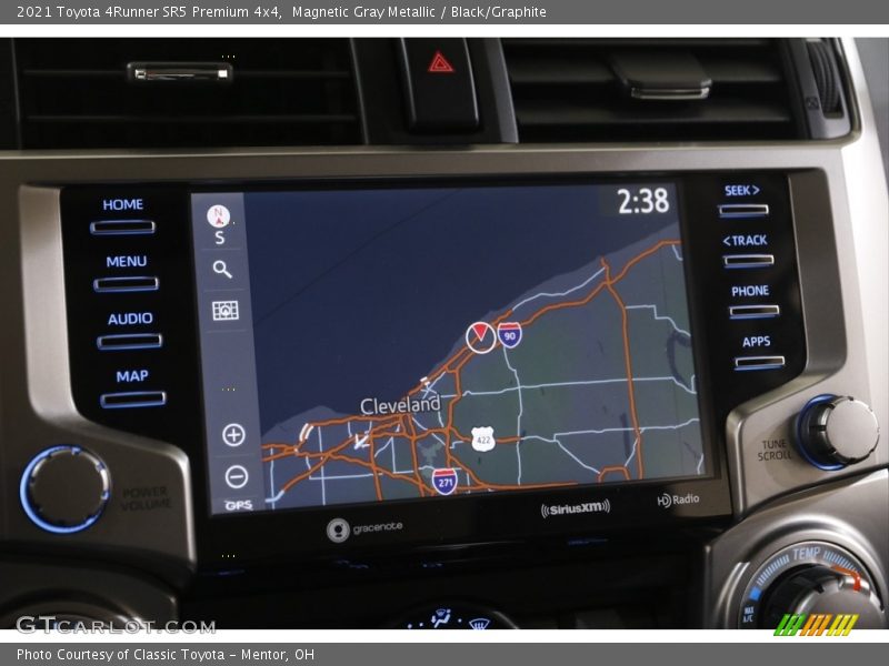 Navigation of 2021 4Runner SR5 Premium 4x4