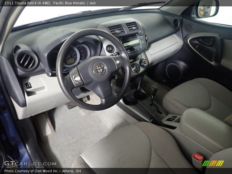 Pacific Blue Metallic / Ash 2011 Toyota RAV4 I4 4WD