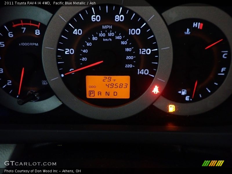 Pacific Blue Metallic / Ash 2011 Toyota RAV4 I4 4WD