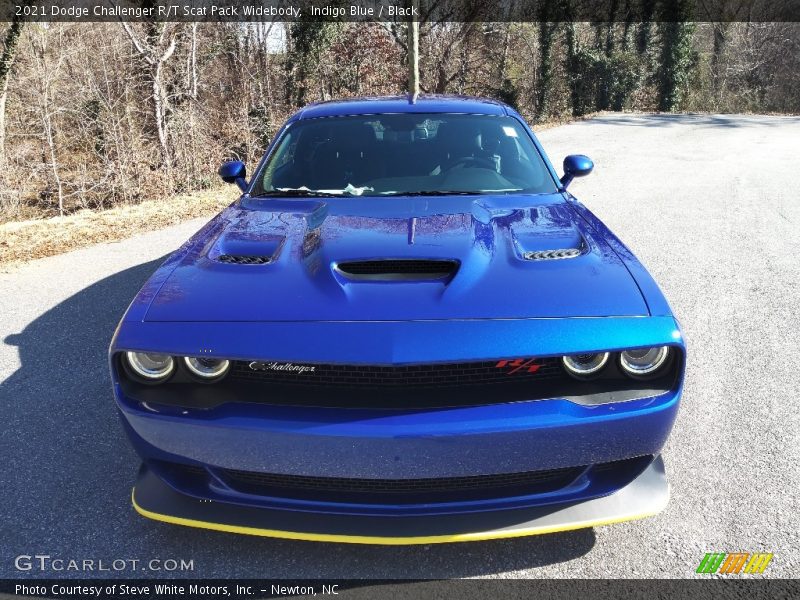 Indigo Blue / Black 2021 Dodge Challenger R/T Scat Pack Widebody