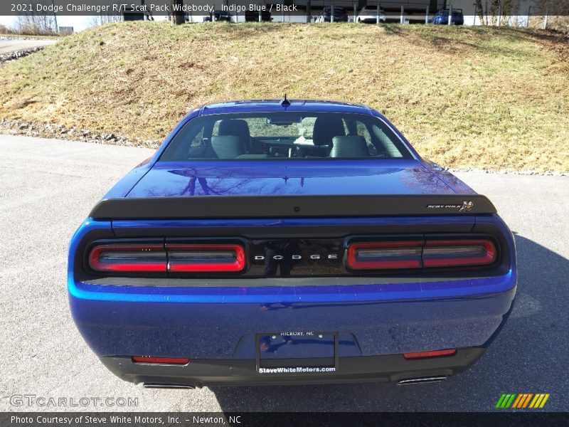 Indigo Blue / Black 2021 Dodge Challenger R/T Scat Pack Widebody