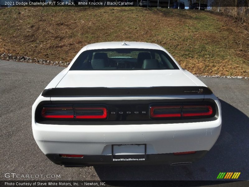 White Knuckle / Black/Caramel 2021 Dodge Challenger R/T Scat Pack