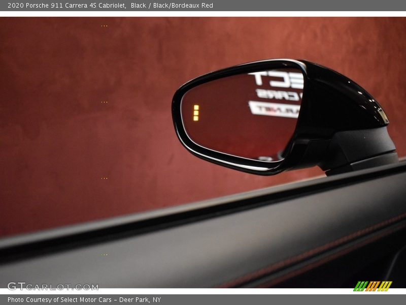 Black / Black/Bordeaux Red 2020 Porsche 911 Carrera 4S Cabriolet