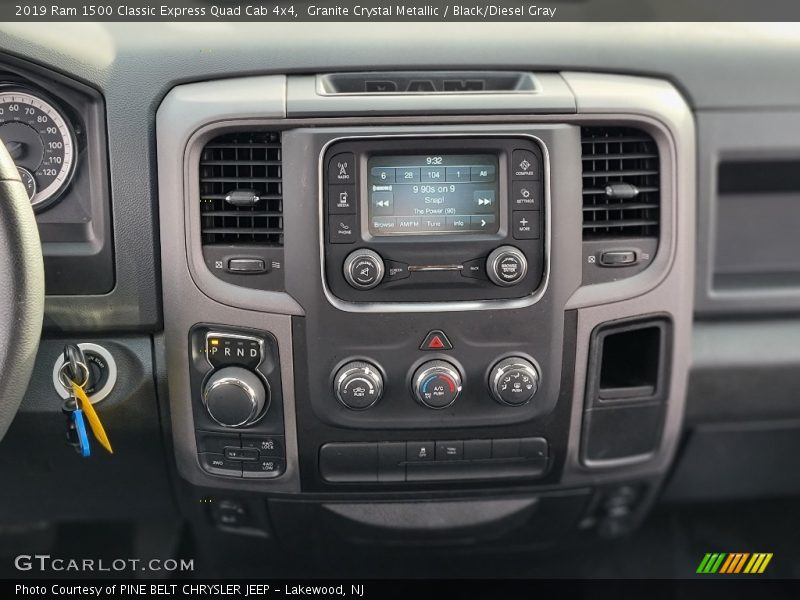 Granite Crystal Metallic / Black/Diesel Gray 2019 Ram 1500 Classic Express Quad Cab 4x4