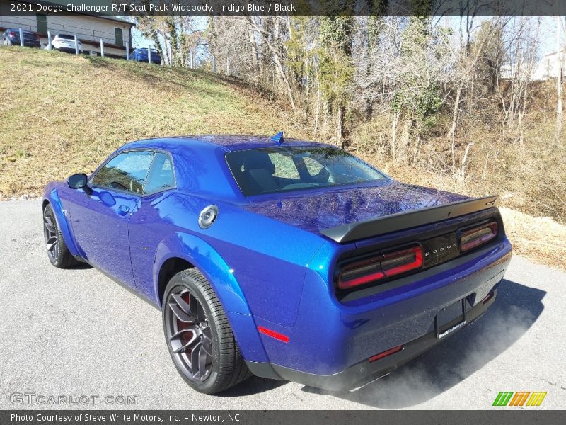 Indigo Blue / Black 2021 Dodge Challenger R/T Scat Pack Widebody