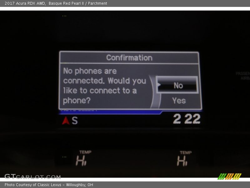 Basque Red Pearl II / Parchment 2017 Acura RDX AWD