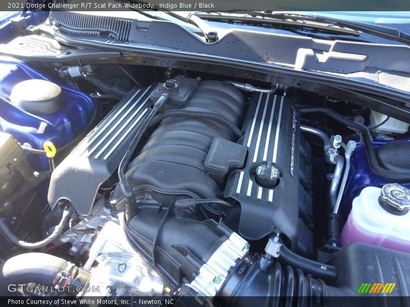 Indigo Blue / Black 2021 Dodge Challenger R/T Scat Pack Widebody
