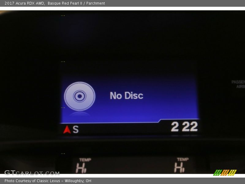 Basque Red Pearl II / Parchment 2017 Acura RDX AWD