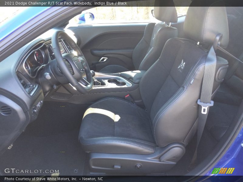 Indigo Blue / Black 2021 Dodge Challenger R/T Scat Pack Widebody