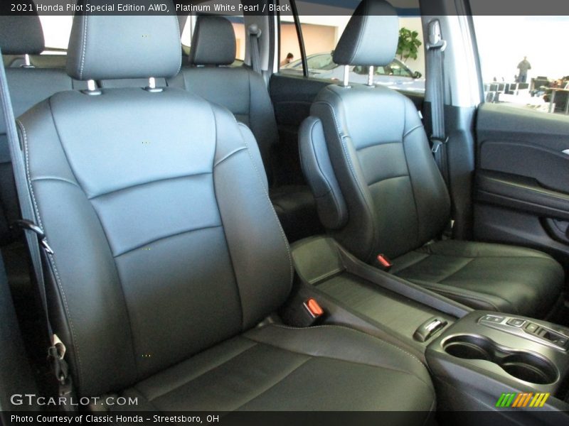 Platinum White Pearl / Black 2021 Honda Pilot Special Edition AWD