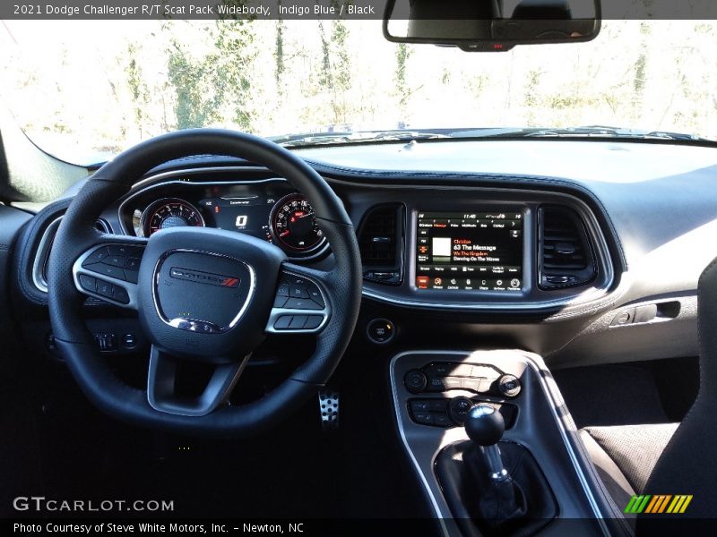 Dashboard of 2021 Challenger R/T Scat Pack Widebody