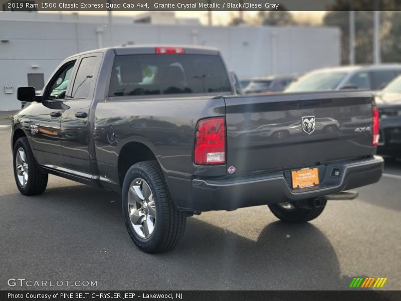 Granite Crystal Metallic / Black/Diesel Gray 2019 Ram 1500 Classic Express Quad Cab 4x4