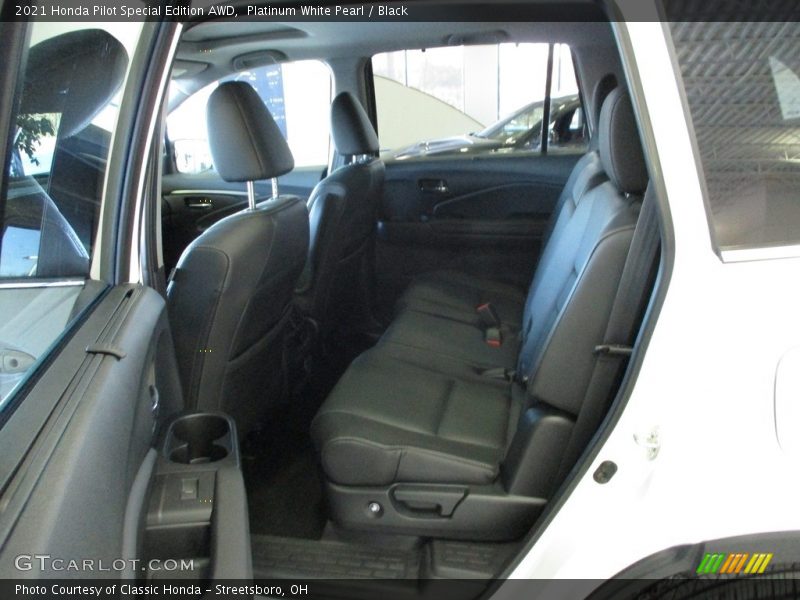 Platinum White Pearl / Black 2021 Honda Pilot Special Edition AWD