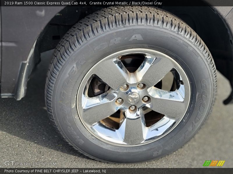 Granite Crystal Metallic / Black/Diesel Gray 2019 Ram 1500 Classic Express Quad Cab 4x4