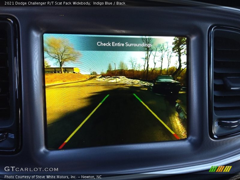 Indigo Blue / Black 2021 Dodge Challenger R/T Scat Pack Widebody