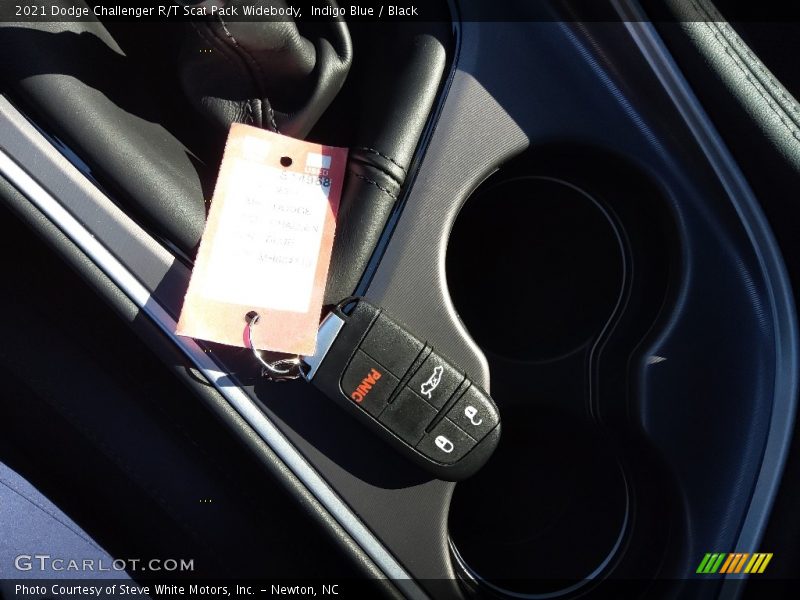 Indigo Blue / Black 2021 Dodge Challenger R/T Scat Pack Widebody