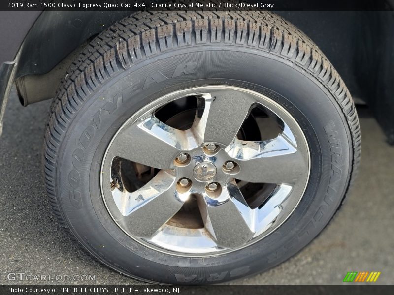Granite Crystal Metallic / Black/Diesel Gray 2019 Ram 1500 Classic Express Quad Cab 4x4