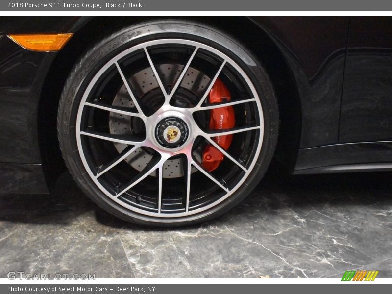 Black / Black 2018 Porsche 911 Turbo Coupe