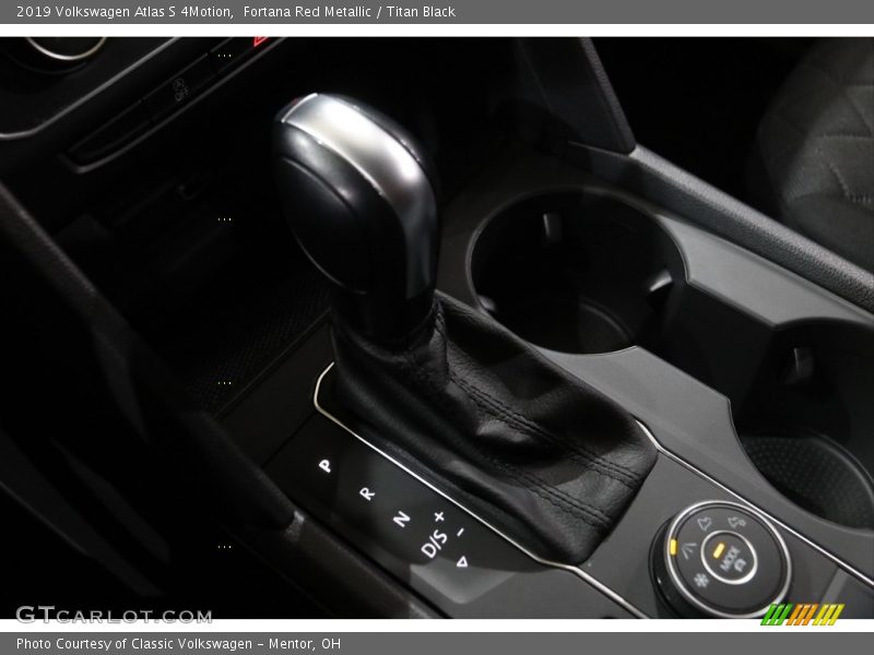 Fortana Red Metallic / Titan Black 2019 Volkswagen Atlas S 4Motion