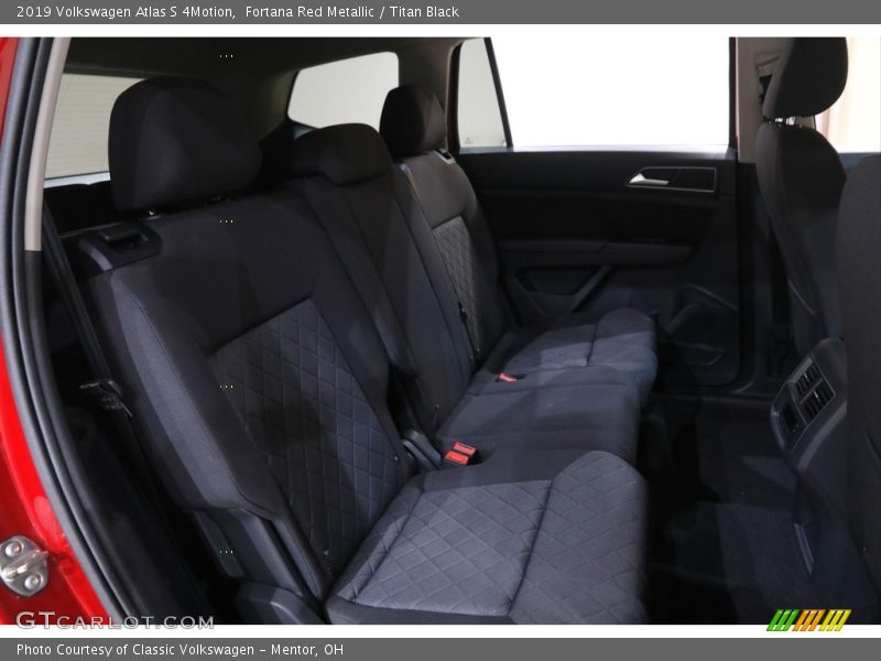 Fortana Red Metallic / Titan Black 2019 Volkswagen Atlas S 4Motion