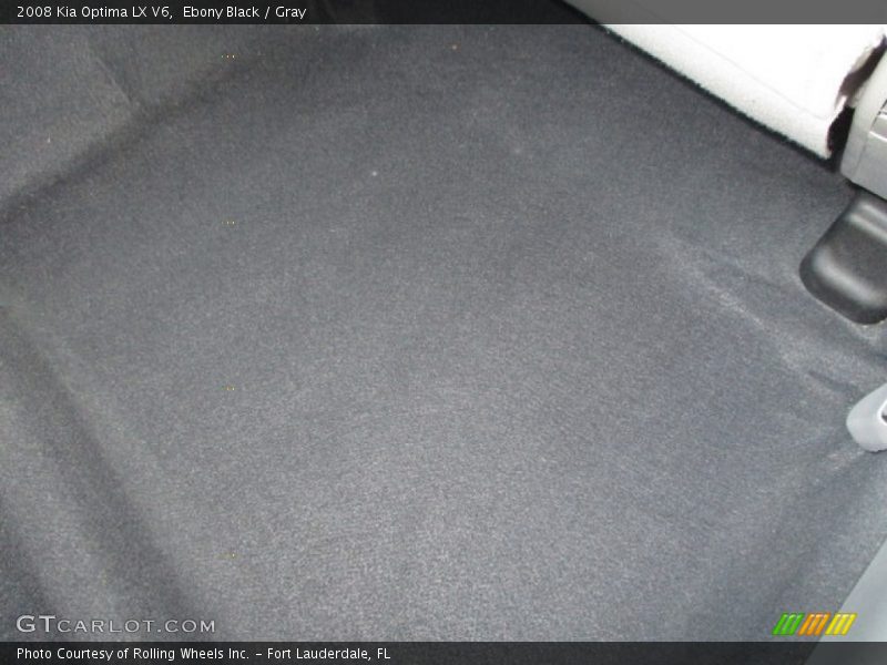 Ebony Black / Gray 2008 Kia Optima LX V6