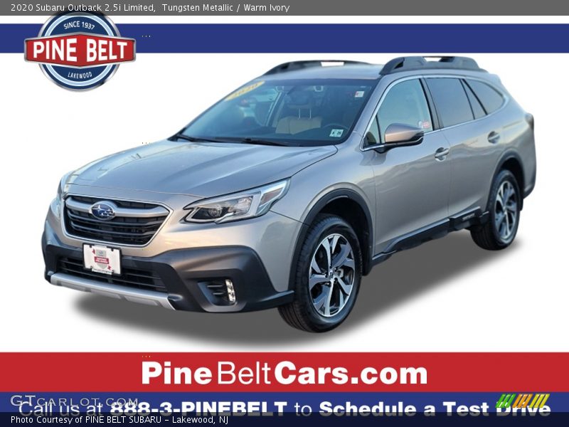 Tungsten Metallic / Warm Ivory 2020 Subaru Outback 2.5i Limited