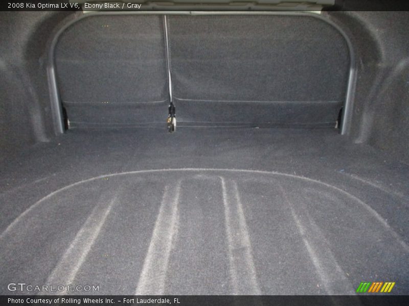 Ebony Black / Gray 2008 Kia Optima LX V6