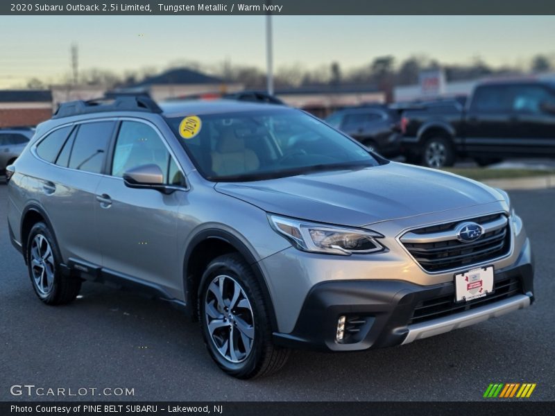 Front 3/4 View of 2020 Outback 2.5i Limited