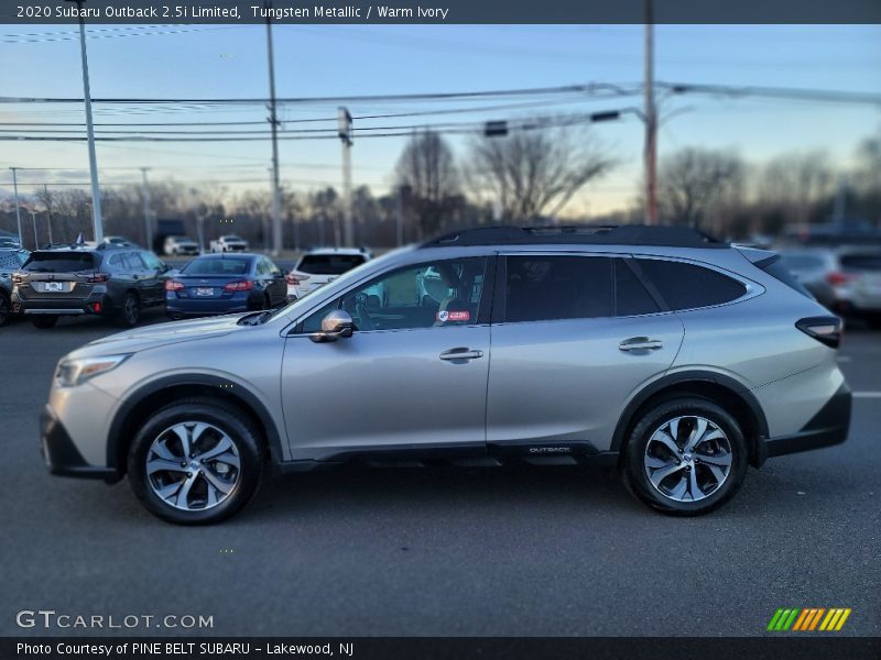 Tungsten Metallic / Warm Ivory 2020 Subaru Outback 2.5i Limited