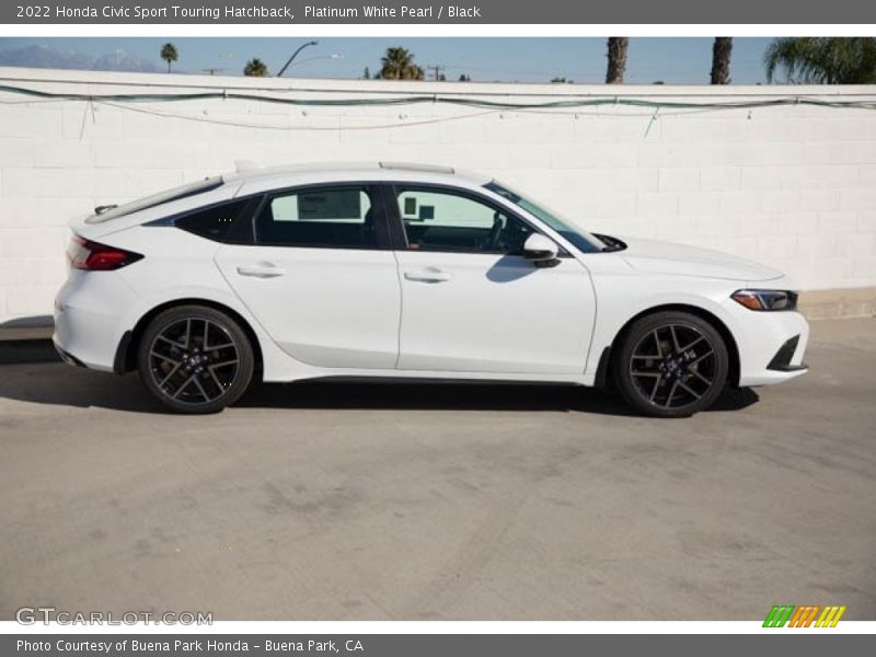  2022 Civic Sport Touring Hatchback Platinum White Pearl