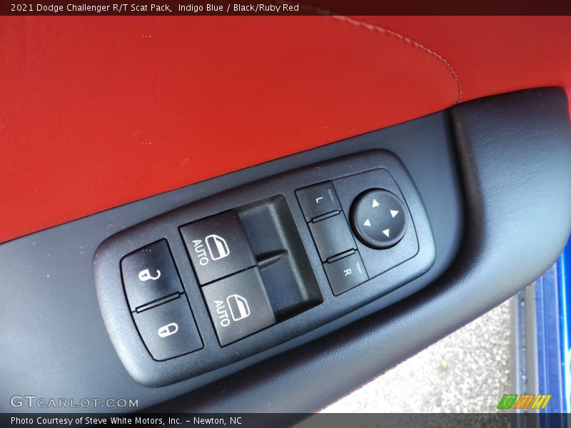 Indigo Blue / Black/Ruby Red 2021 Dodge Challenger R/T Scat Pack
