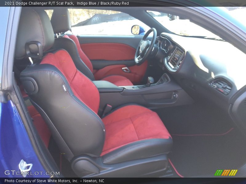 Indigo Blue / Black/Ruby Red 2021 Dodge Challenger R/T Scat Pack