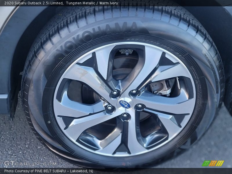Tungsten Metallic / Warm Ivory 2020 Subaru Outback 2.5i Limited