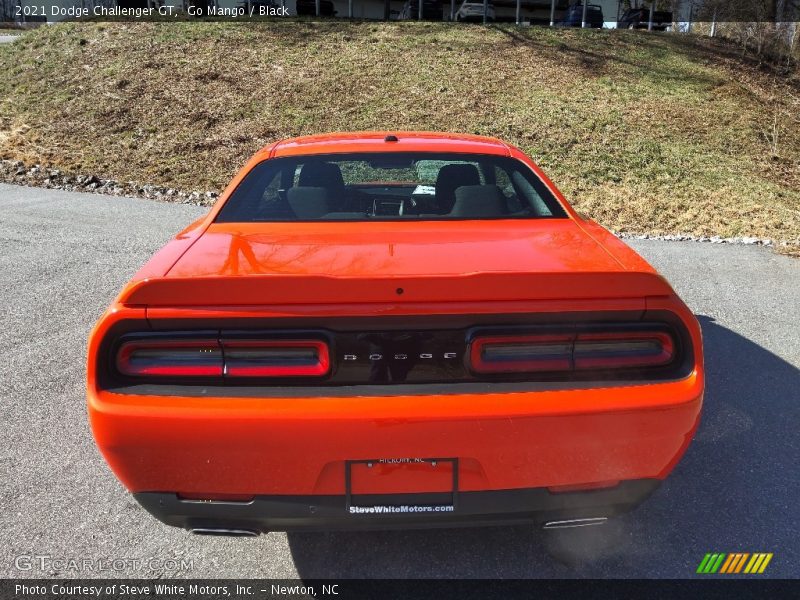 Go Mango / Black 2021 Dodge Challenger GT