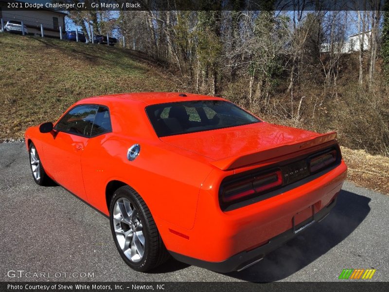 Go Mango / Black 2021 Dodge Challenger GT