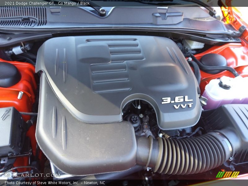 Go Mango / Black 2021 Dodge Challenger GT