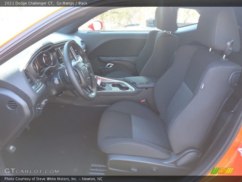 Go Mango / Black 2021 Dodge Challenger GT