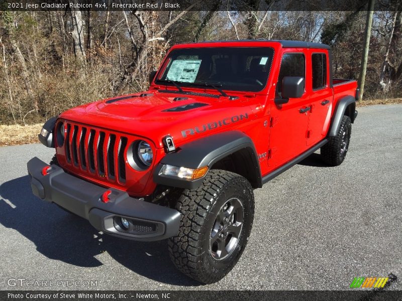 Firecracker Red / Black 2021 Jeep Gladiator Rubicon 4x4