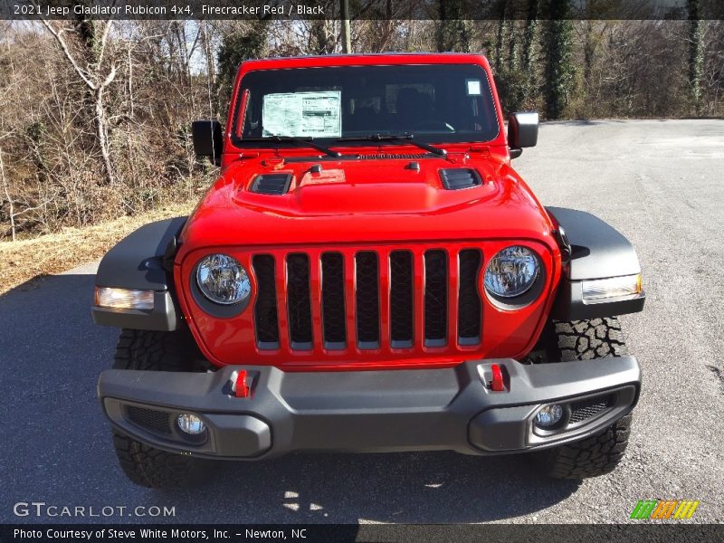 Firecracker Red / Black 2021 Jeep Gladiator Rubicon 4x4