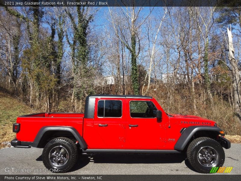 Firecracker Red / Black 2021 Jeep Gladiator Rubicon 4x4