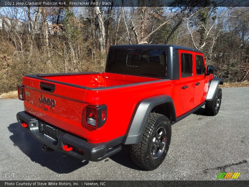 Firecracker Red / Black 2021 Jeep Gladiator Rubicon 4x4